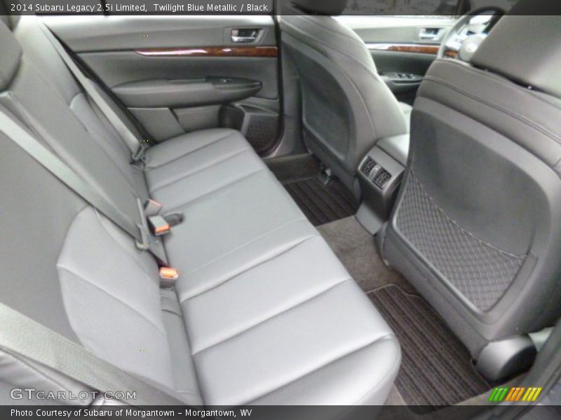 Twilight Blue Metallic / Black 2014 Subaru Legacy 2.5i Limited
