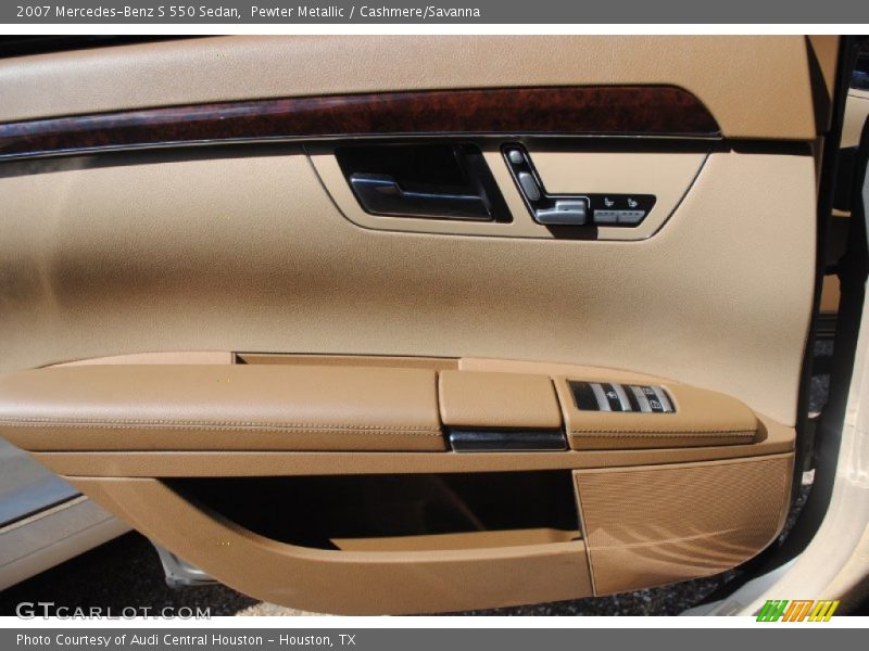 Pewter Metallic / Cashmere/Savanna 2007 Mercedes-Benz S 550 Sedan