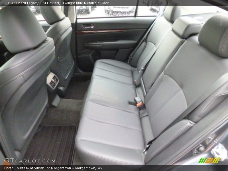 Twilight Blue Metallic / Black 2014 Subaru Legacy 2.5i Limited