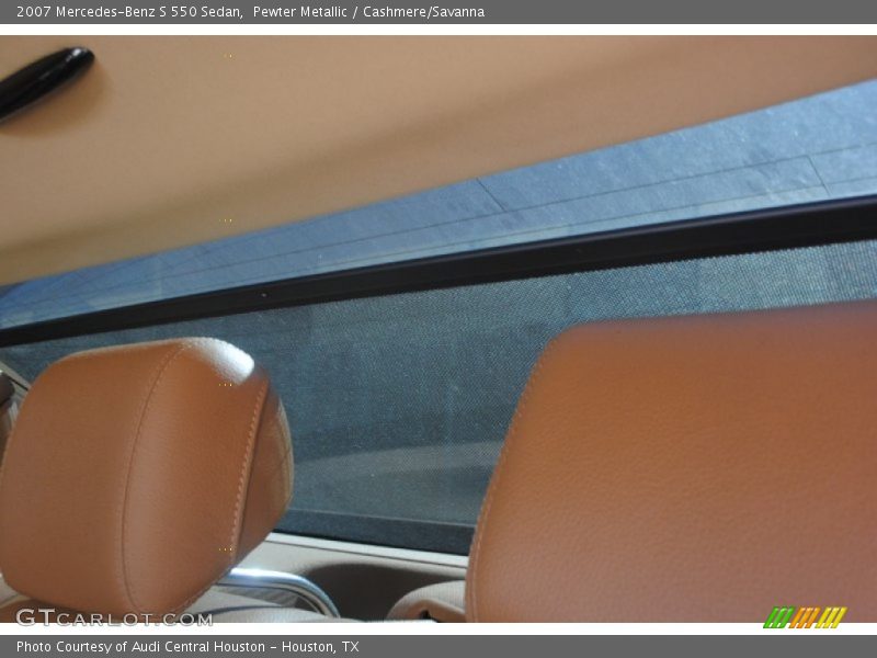Pewter Metallic / Cashmere/Savanna 2007 Mercedes-Benz S 550 Sedan