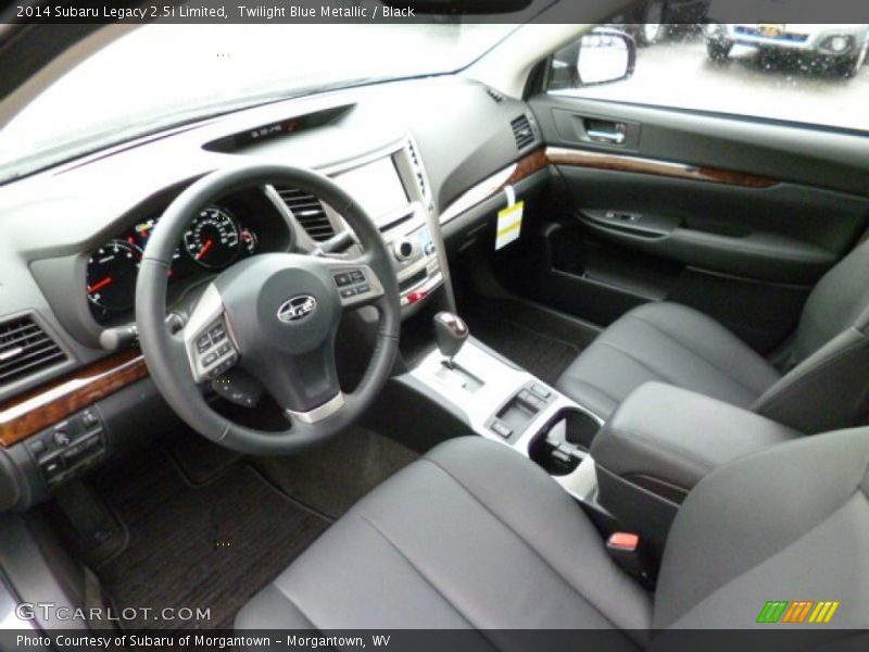 Black Interior - 2014 Legacy 2.5i Limited 