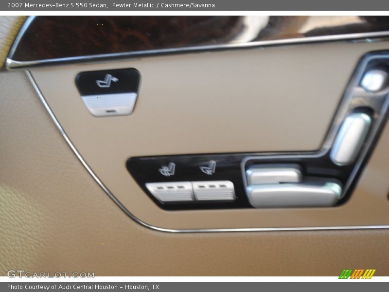 Pewter Metallic / Cashmere/Savanna 2007 Mercedes-Benz S 550 Sedan