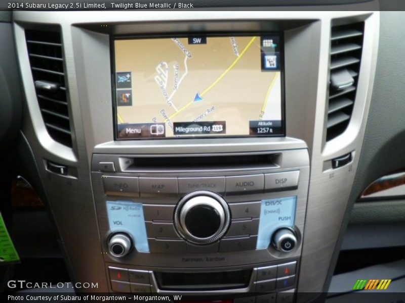 Navigation of 2014 Legacy 2.5i Limited