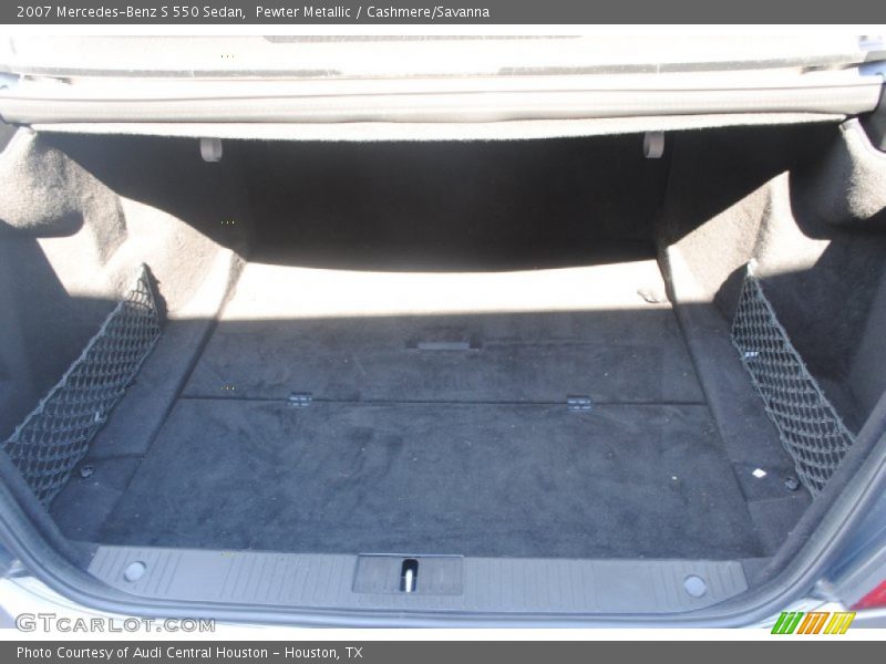 Pewter Metallic / Cashmere/Savanna 2007 Mercedes-Benz S 550 Sedan