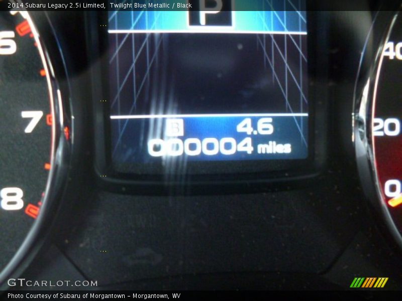 Twilight Blue Metallic / Black 2014 Subaru Legacy 2.5i Limited
