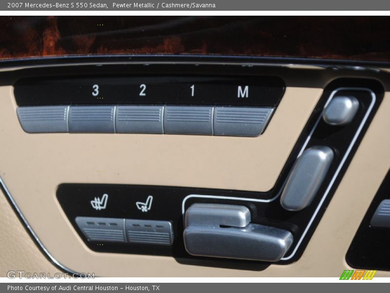 Pewter Metallic / Cashmere/Savanna 2007 Mercedes-Benz S 550 Sedan