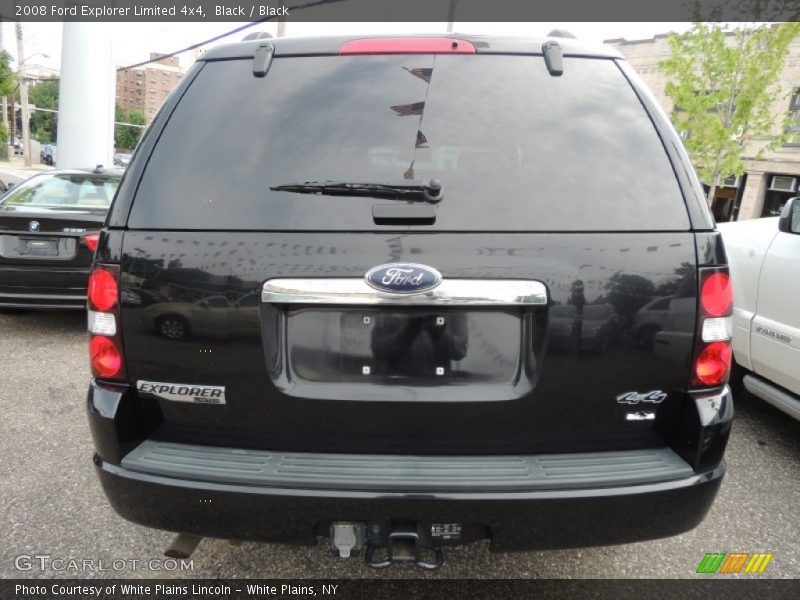 Black / Black 2008 Ford Explorer Limited 4x4