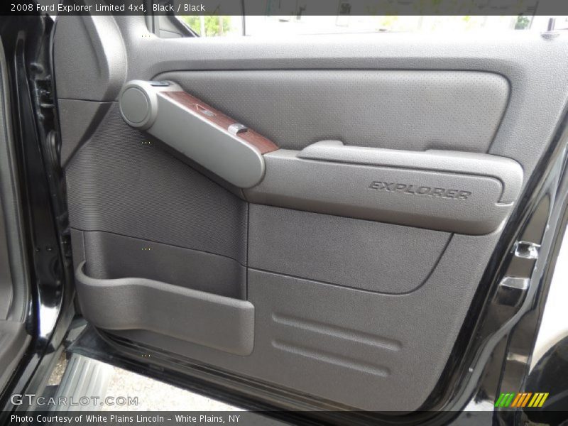 Black / Black 2008 Ford Explorer Limited 4x4