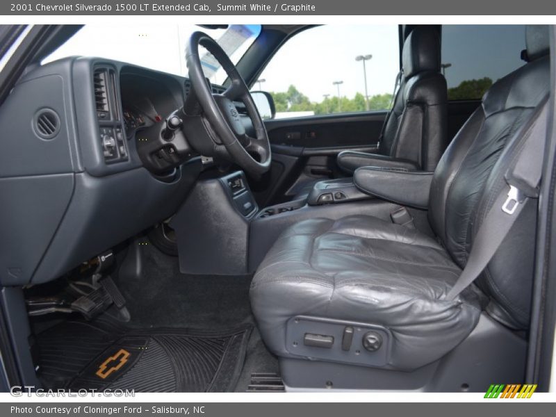 Front Seat of 2001 Silverado 1500 LT Extended Cab