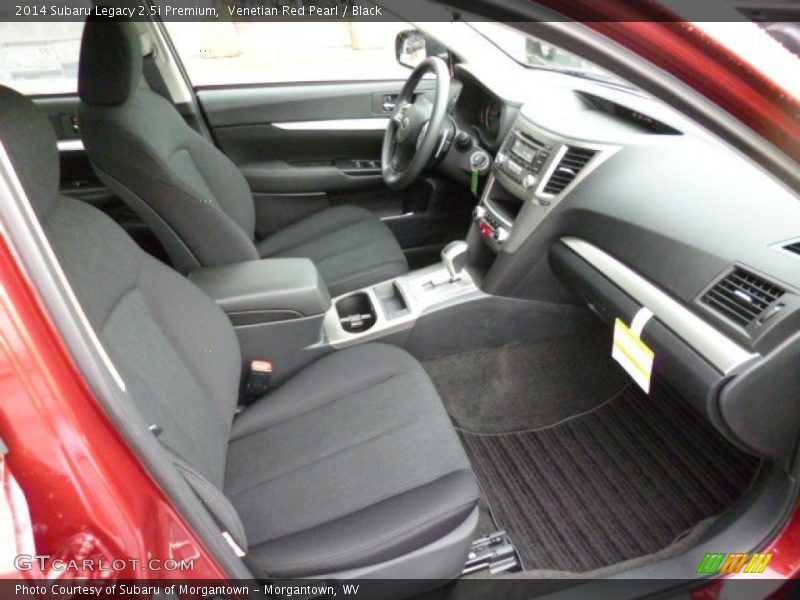 Venetian Red Pearl / Black 2014 Subaru Legacy 2.5i Premium