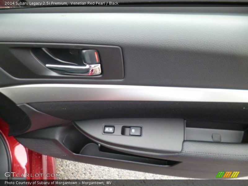 Venetian Red Pearl / Black 2014 Subaru Legacy 2.5i Premium