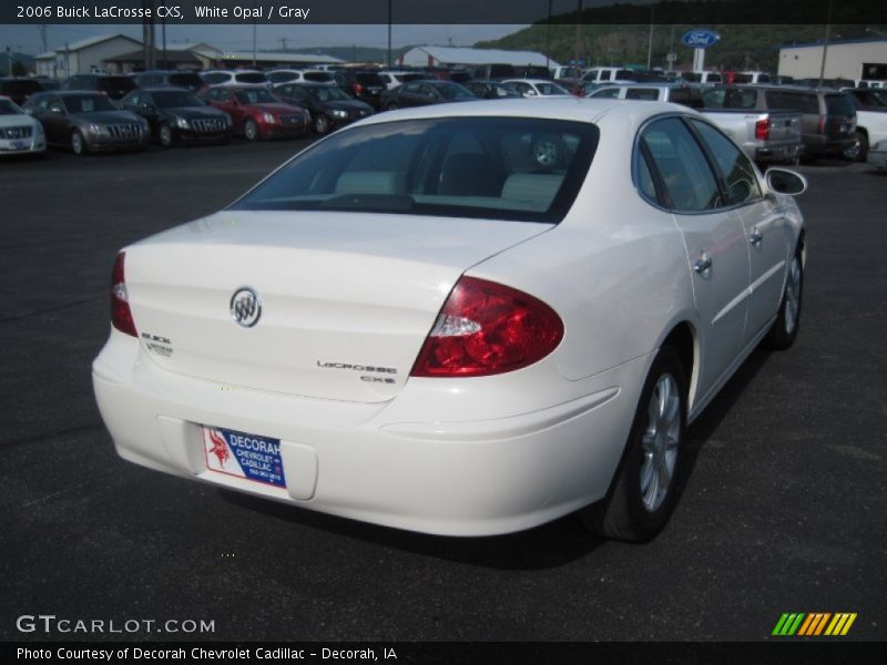 White Opal / Gray 2006 Buick LaCrosse CXS