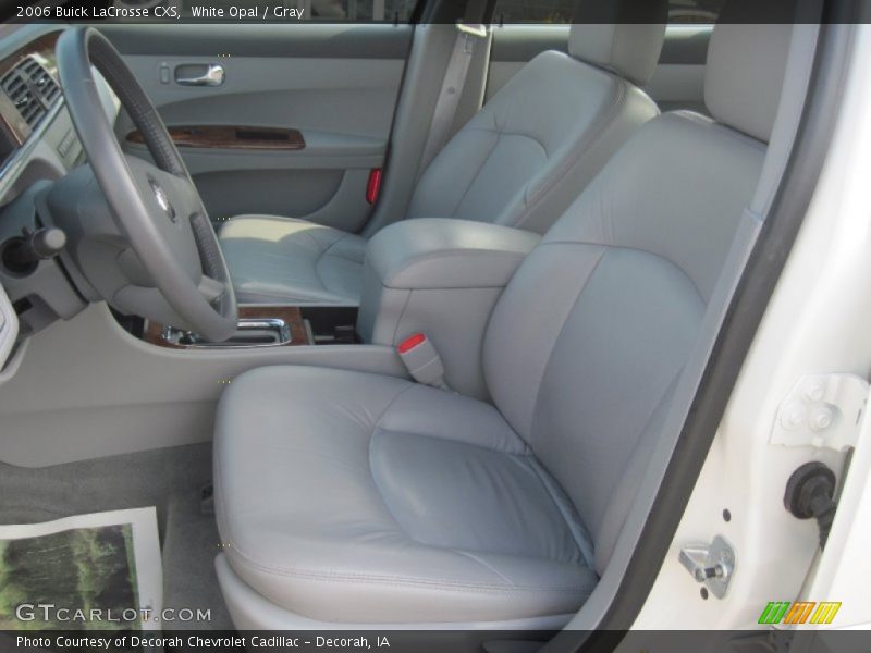 White Opal / Gray 2006 Buick LaCrosse CXS