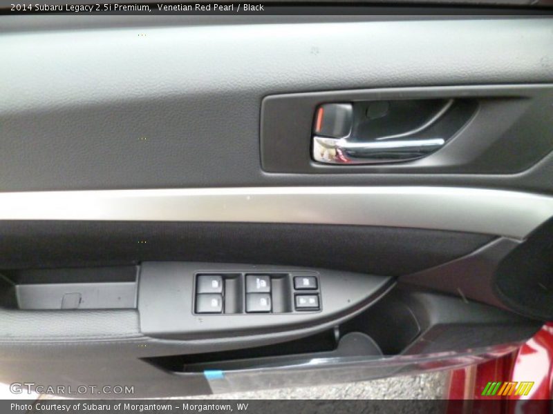 Venetian Red Pearl / Black 2014 Subaru Legacy 2.5i Premium