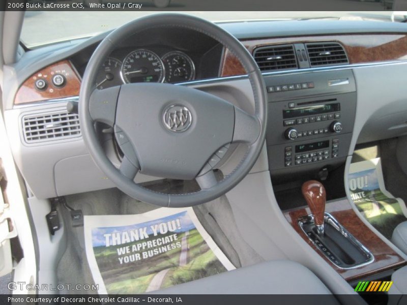 White Opal / Gray 2006 Buick LaCrosse CXS