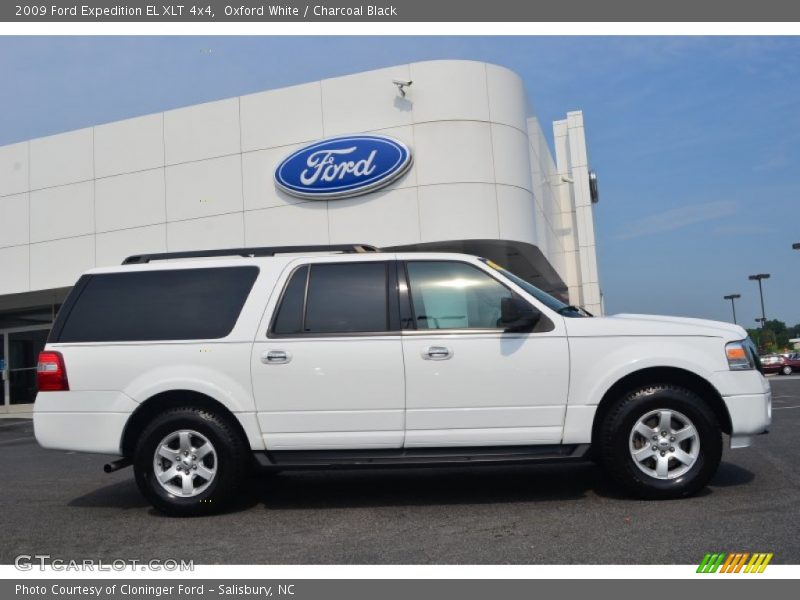 Oxford White / Charcoal Black 2009 Ford Expedition EL XLT 4x4