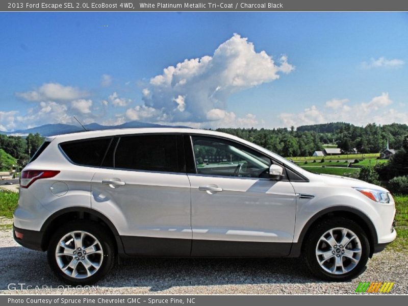  2013 Escape SEL 2.0L EcoBoost 4WD White Platinum Metallic Tri-Coat