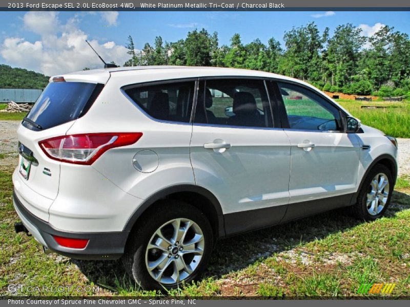  2013 Escape SEL 2.0L EcoBoost 4WD White Platinum Metallic Tri-Coat