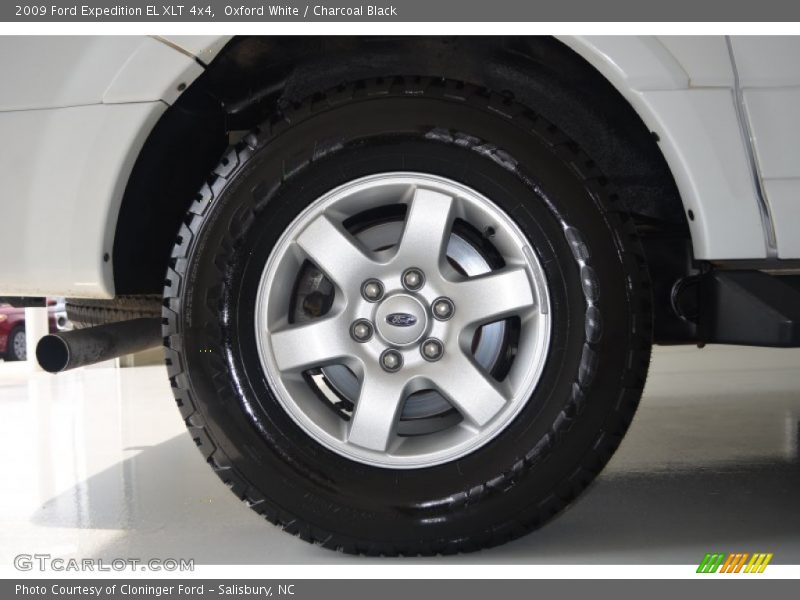 Oxford White / Charcoal Black 2009 Ford Expedition EL XLT 4x4