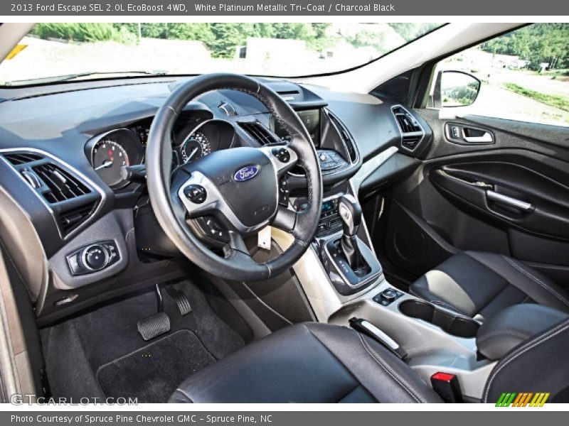 Charcoal Black Interior - 2013 Escape SEL 2.0L EcoBoost 4WD 
