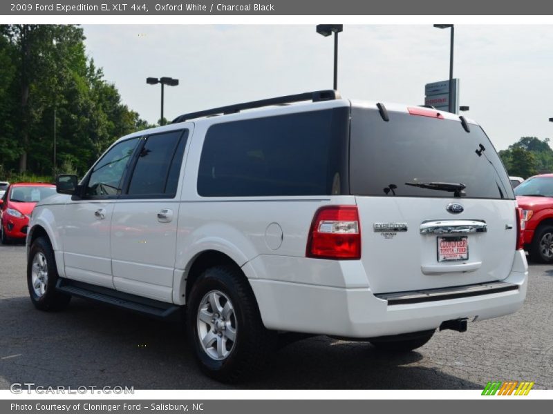Oxford White / Charcoal Black 2009 Ford Expedition EL XLT 4x4