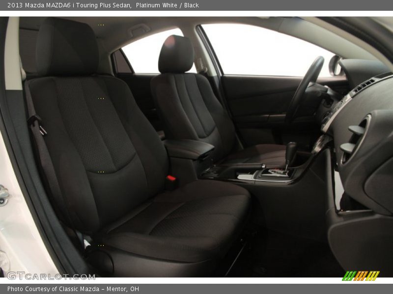 Front Seat of 2013 MAZDA6 i Touring Plus Sedan