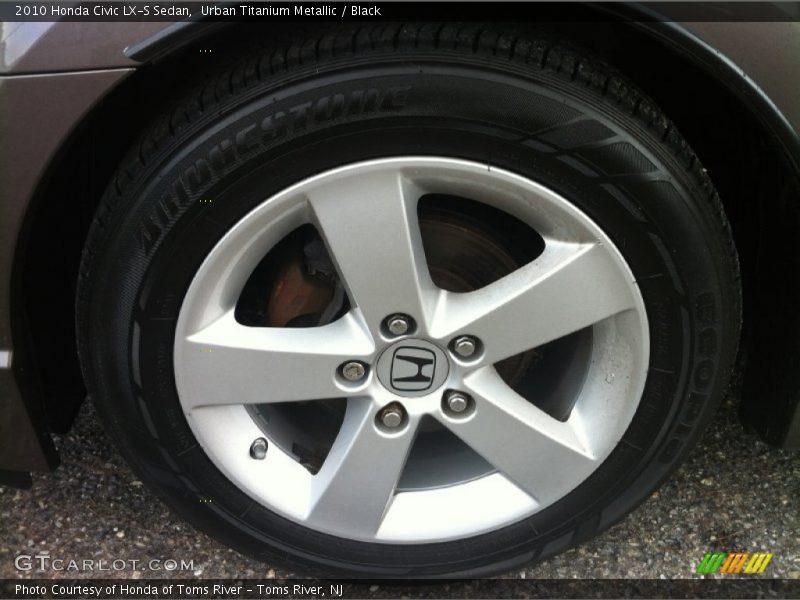Urban Titanium Metallic / Black 2010 Honda Civic LX-S Sedan