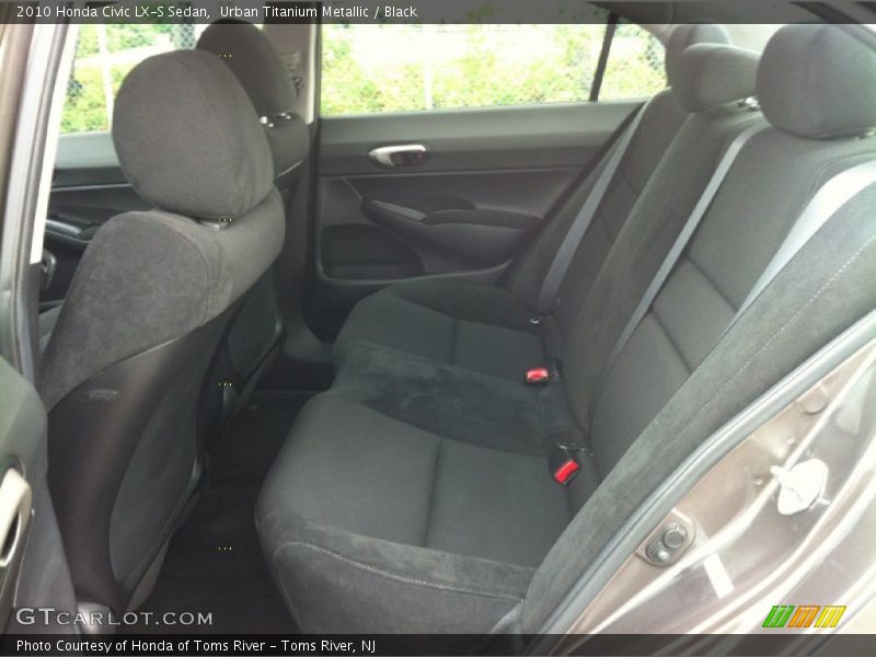 Urban Titanium Metallic / Black 2010 Honda Civic LX-S Sedan