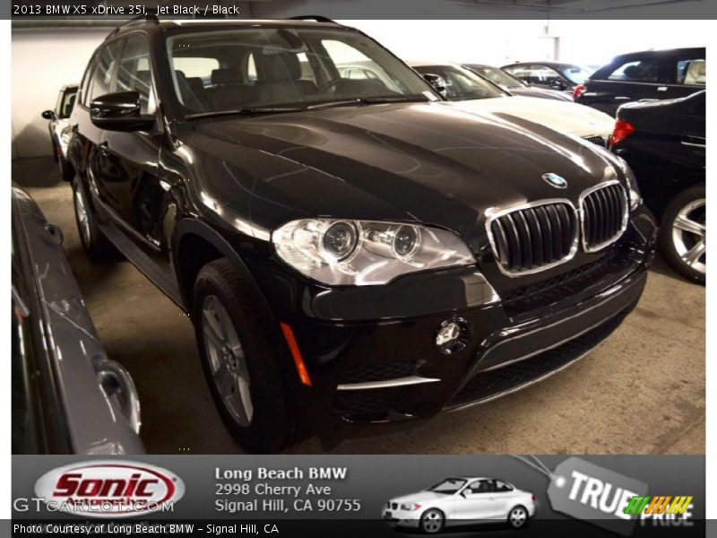 Jet Black / Black 2013 BMW X5 xDrive 35i