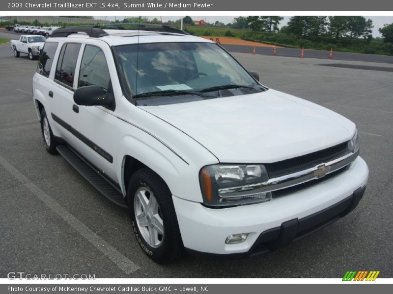 Summit White / Medium Pewter 2003 Chevrolet TrailBlazer EXT LS 4x4