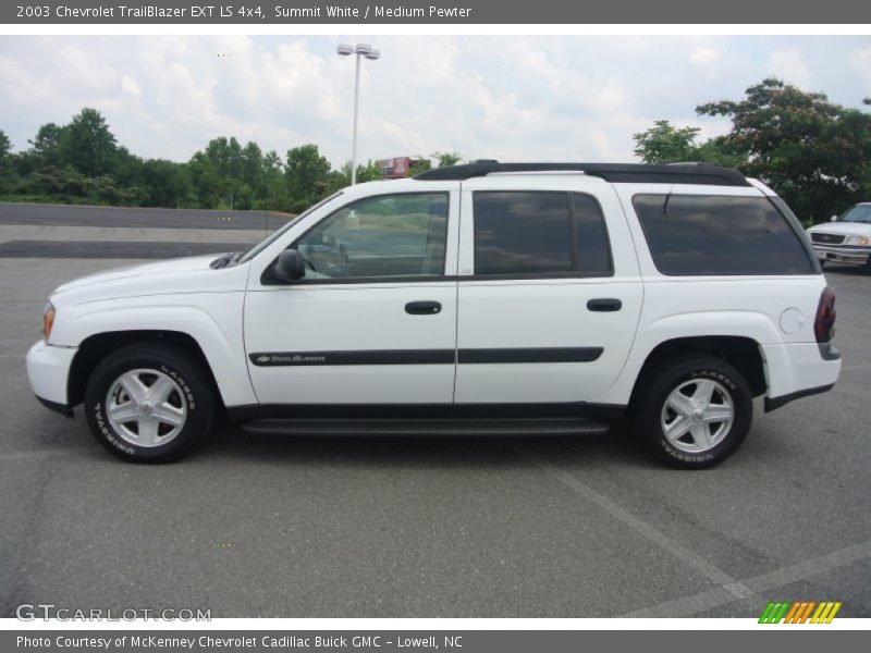 Summit White / Medium Pewter 2003 Chevrolet TrailBlazer EXT LS 4x4