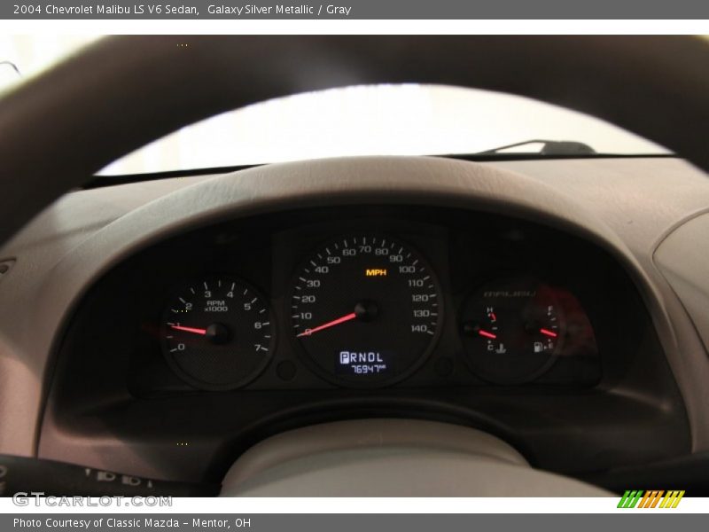 Galaxy Silver Metallic / Gray 2004 Chevrolet Malibu LS V6 Sedan