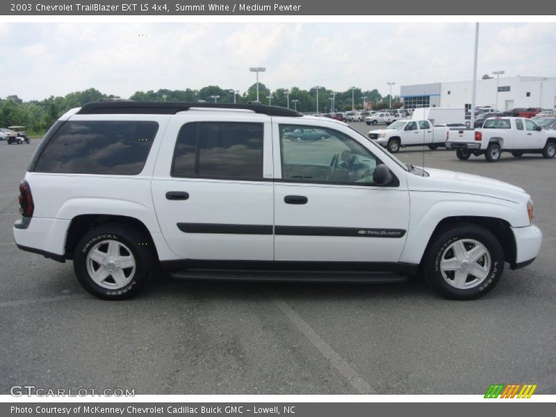 Summit White / Medium Pewter 2003 Chevrolet TrailBlazer EXT LS 4x4