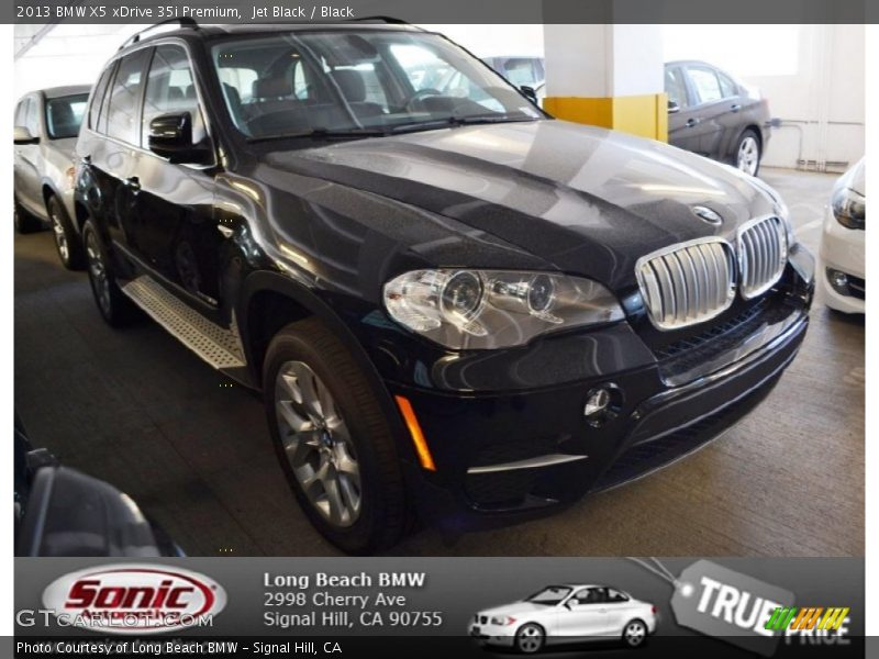 Jet Black / Black 2013 BMW X5 xDrive 35i Premium