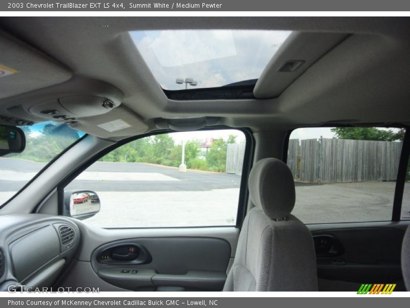 Summit White / Medium Pewter 2003 Chevrolet TrailBlazer EXT LS 4x4