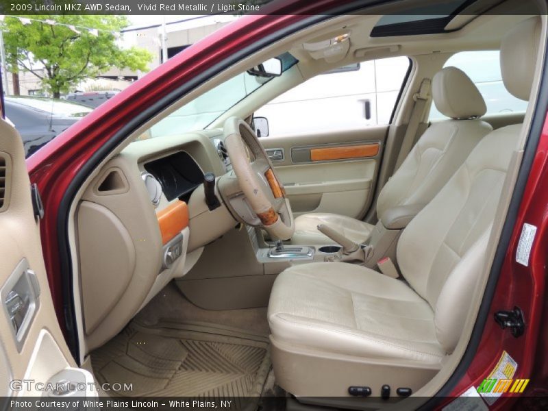  2009 MKZ AWD Sedan Light Stone Interior