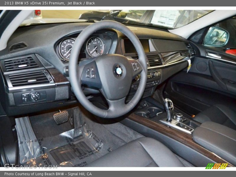 Jet Black / Black 2013 BMW X5 xDrive 35i Premium