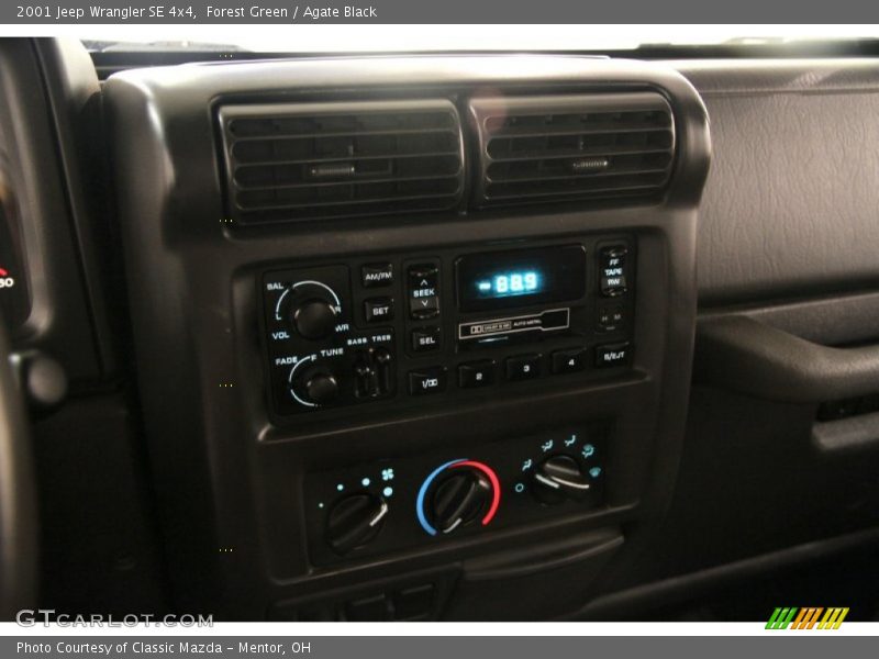 Forest Green / Agate Black 2001 Jeep Wrangler SE 4x4