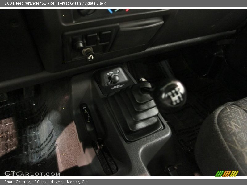 Forest Green / Agate Black 2001 Jeep Wrangler SE 4x4