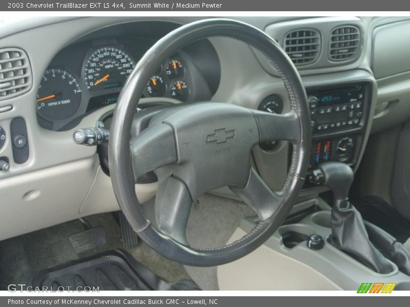 Summit White / Medium Pewter 2003 Chevrolet TrailBlazer EXT LS 4x4