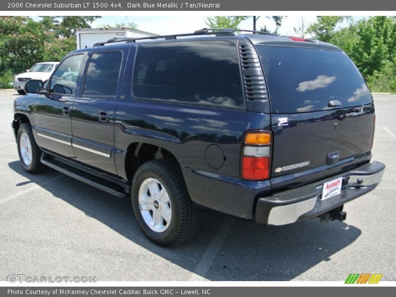 Dark Blue Metallic / Tan/Neutral 2006 Chevrolet Suburban LT 1500 4x4