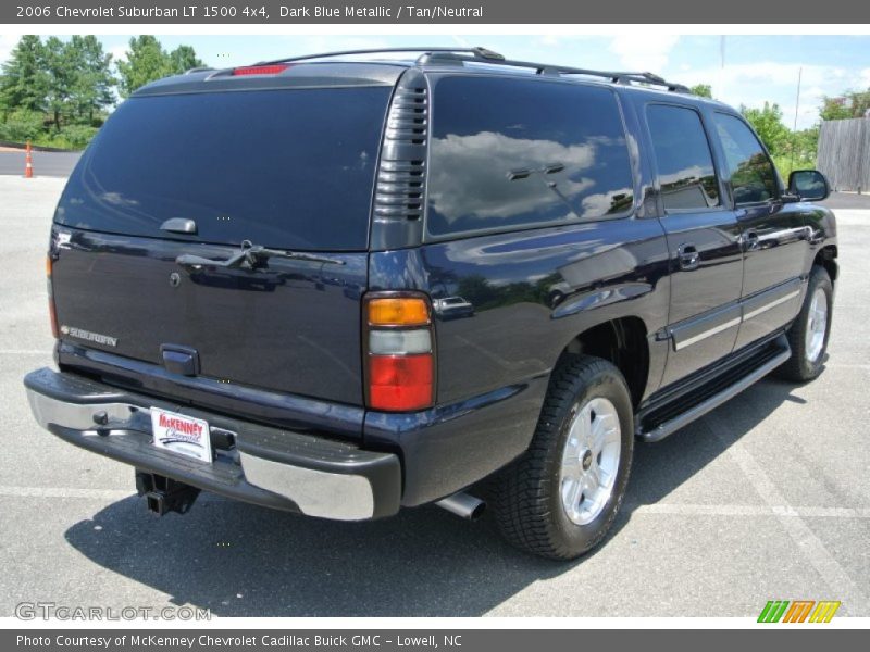 Dark Blue Metallic / Tan/Neutral 2006 Chevrolet Suburban LT 1500 4x4