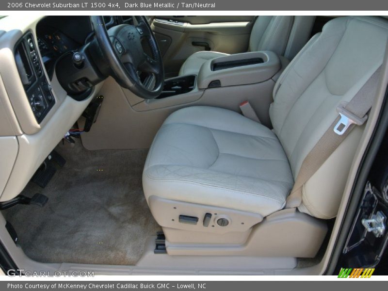 Dark Blue Metallic / Tan/Neutral 2006 Chevrolet Suburban LT 1500 4x4