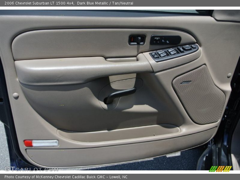 Dark Blue Metallic / Tan/Neutral 2006 Chevrolet Suburban LT 1500 4x4