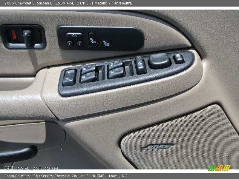Dark Blue Metallic / Tan/Neutral 2006 Chevrolet Suburban LT 1500 4x4