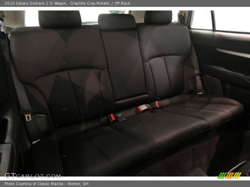 Graphite Gray Metallic / Off Black 2010 Subaru Outback 2.5i Wagon