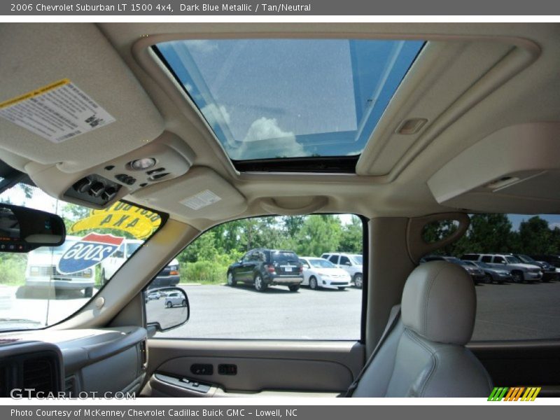 Dark Blue Metallic / Tan/Neutral 2006 Chevrolet Suburban LT 1500 4x4