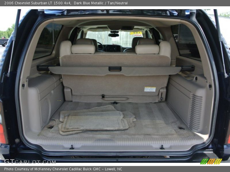 Dark Blue Metallic / Tan/Neutral 2006 Chevrolet Suburban LT 1500 4x4