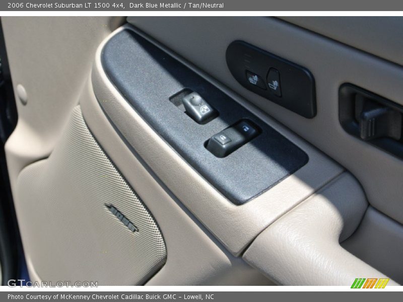 Dark Blue Metallic / Tan/Neutral 2006 Chevrolet Suburban LT 1500 4x4