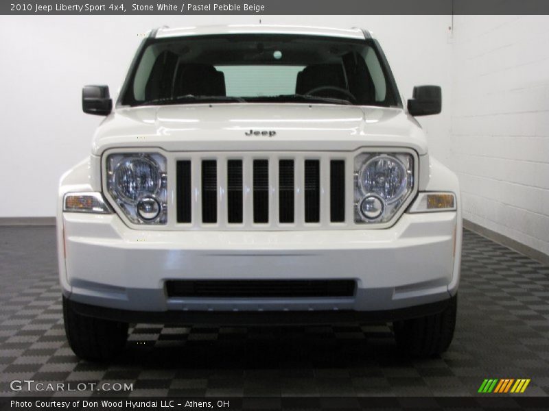Stone White / Pastel Pebble Beige 2010 Jeep Liberty Sport 4x4